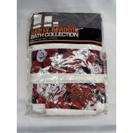 Harley-Davidson Bath Collection 3 Towels Set - white with roses