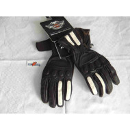 Harley Davidson Mens Leather Gloves, Black, size M