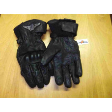 Motorkářské pánské kožené rukavice 98361-17EM L 