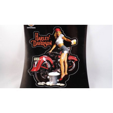 Harley-Davidson mytí motocyklu samolepka