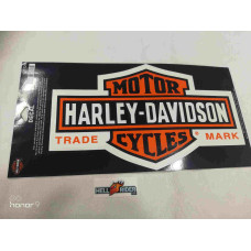 Harley Davidson velká samolepka Motor Cycles 26x16cm, D3125