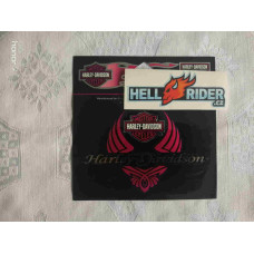 Harley-Davidson dámská růžová samolepka Decal 13x9cm