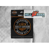 Harley-Davidson Dome Motor Oil Bar & Shield Decal,  3.375 x 3.375 in