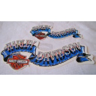 Harley Davidson Banner Decal - various
