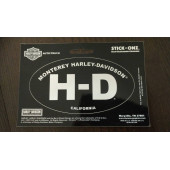 Monetery Harley-Davidson H-D California Sticker Decal