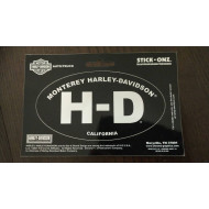 Monterey Harley Davidson samolepka H-D California