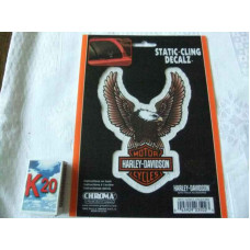 Harley Davidson static-cling decal eagle 3502