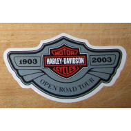 Harley Davidson 100th sticker Open Road Tour