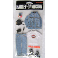 Harley-Davidson Denim Collection Dimensional STICKER Embellishments 8pcs HDJB03