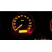Harley Davidson Tachometer Speedometer Kilometer kph Decal