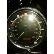 Harley Davidson Tachometer Speedometer Kilometer kph Clear Decal,  10 cm