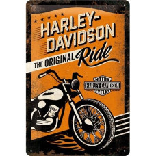 Harley-Davidson The Original Ride steel sign 8x12"