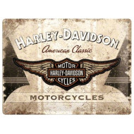 Harley-Davidson American Classic Motorcycles steel sign 16x12