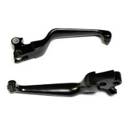 Brake & clutch lever set, chrome (OEM 36700065) for 2014 to present Harley Touring