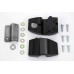 Black tourpak Premium latch kit for Harley-Davidson 53000253