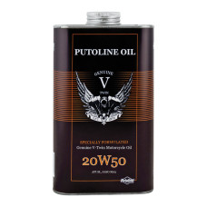 Plná syntetika motorový olej PUTOLINE, Full synthetic Engine Oil 20W50 1 litr pro motory Harley-Davidson nejen V-rod,XG