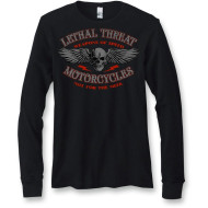 Lethal Threat LT20285XL Not for the Meek Thermal XL Black Shirt