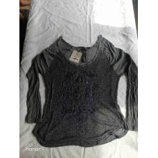 Harley Davidson Women's, LS shirt, Grey, Size 2XL 96104-16VW