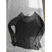 Harley Davidson Women's, LS shirt, Grey, Size 2XL 96104-16VW