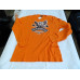 Harley Davidson Men's Thermo Orange LS Shirt Live Hard Ride Easy USA Eagle 4XL
