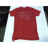 Harley Davidson,   t-shirt, Man, Red, size S