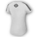 Harley Davidson 3D Mesh Shoulder Women's T-shirt, White
