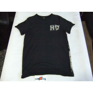 Harley Davidson Skeleton t-shirt, Man, Black, size M, distressed 