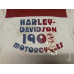 Harley Davidson Women's Retro Varsity T-shirt, Size Medium 96242-18VW