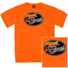 2015 Sturgis Motorcycle Rally Men's Orange T-shirt XXL