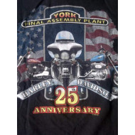 Harley Davidson t-shirt Final Assembly Plant, S