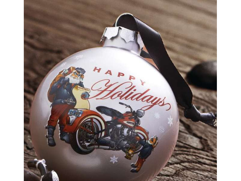 Harley Davidson Christmas Charms 