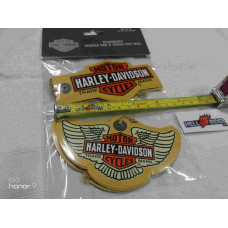 2pcs Harley Davidson Brown gift tag
