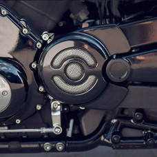 Černé krytky čepu kyvné vidlice pro Harley-Davidson V-ROD 