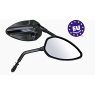 EU Approved Black Mirrors for Harley-Davidson E-mark by Zodiac